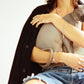 the hand clasp necklace