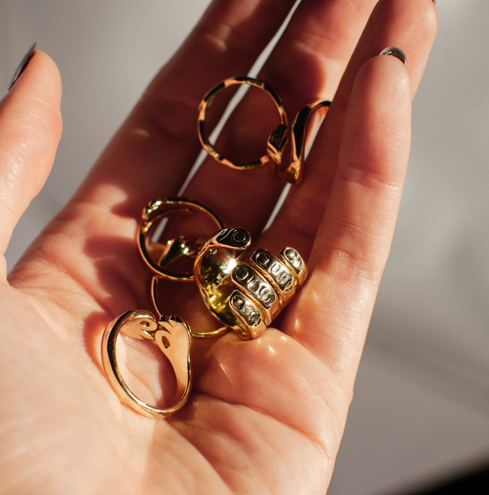 (GOLD) the hand ring – ASTERISK °ᴗ*
