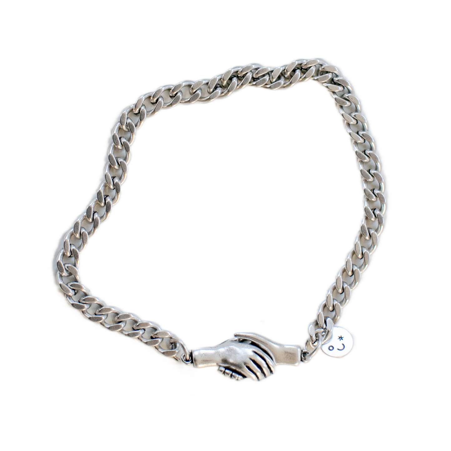 the hand clasp  bracelet