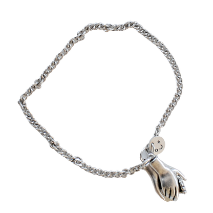 the hand clasp  bracelet