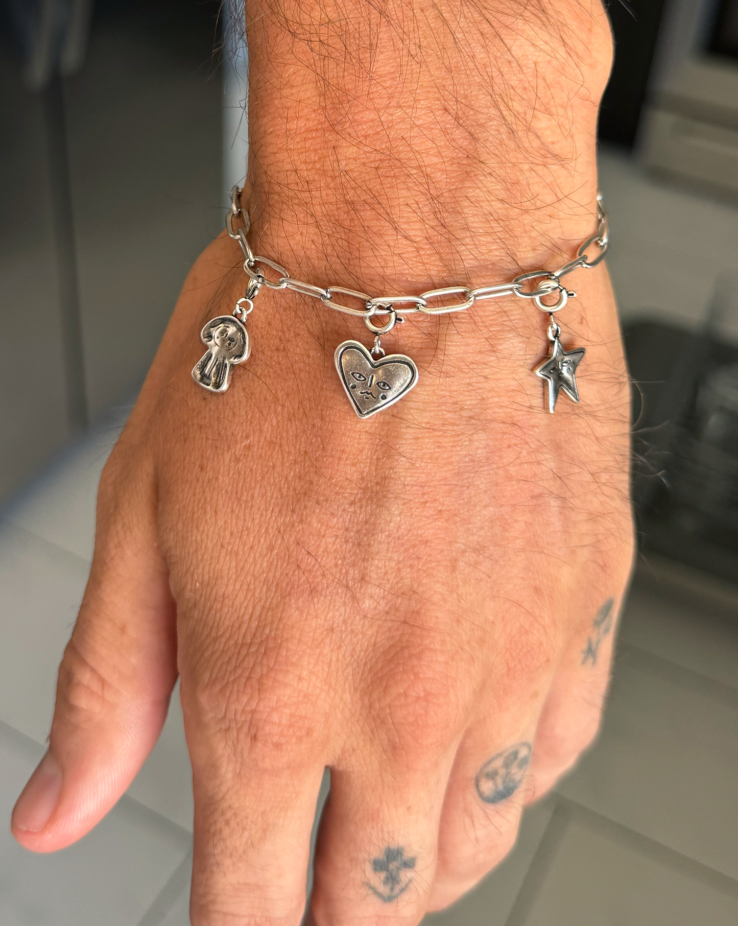 Eden's charm bracelet