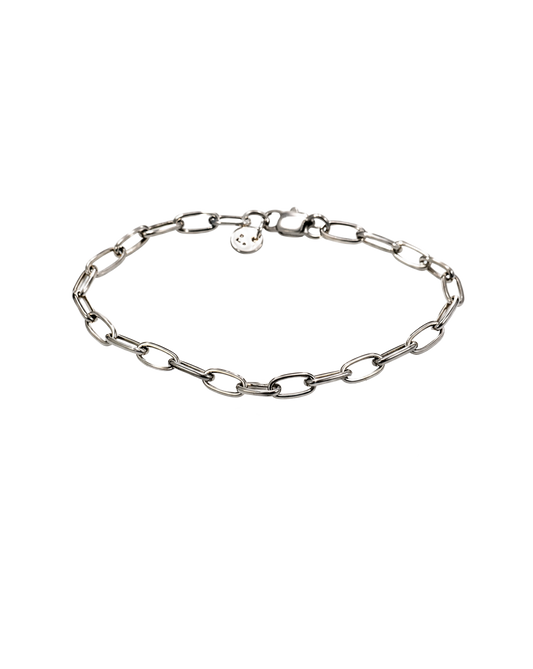 Paper clip bracelet