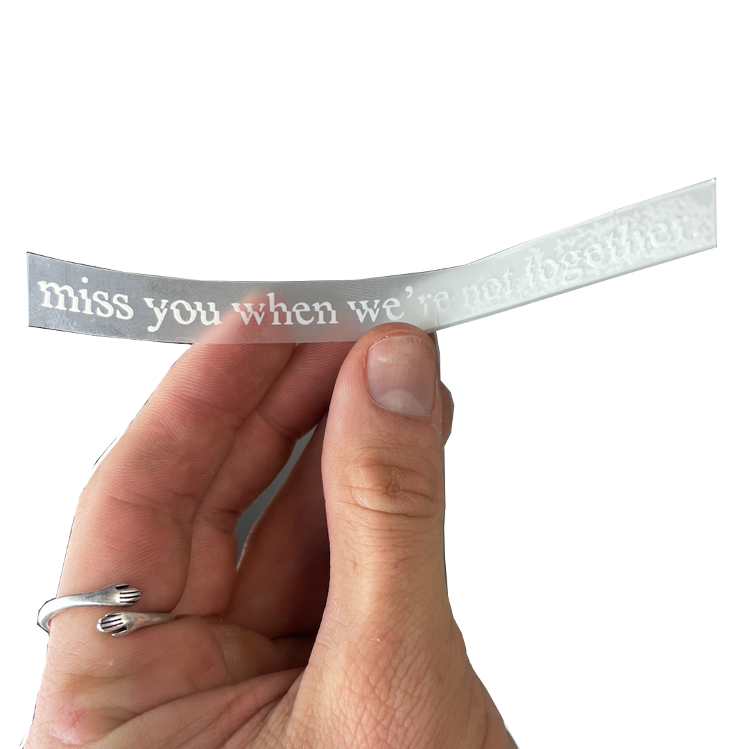 Free ring sizer + sticker